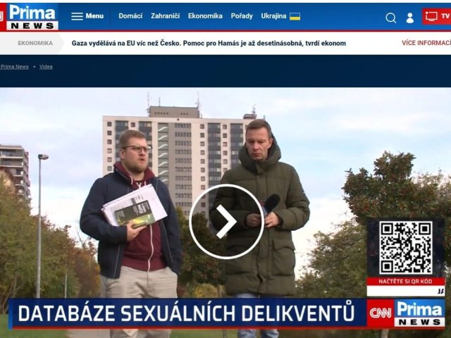 Nejnovější reportáž z 9. 11. 2023 v CNN Prima News