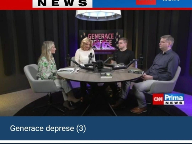 Rozhovor na CNN Prima News v pořadu Generace Deprese